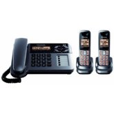Panasonic DECT 6.0 Cordless/Corded Phone with Answering Machine