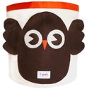 3Sprouts  Organic Storage Bin - Owl Brown