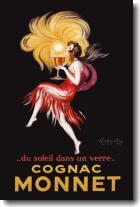 Cognac Monnet, Poster by Leonetto Cappiello