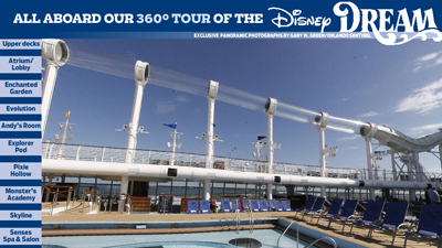 Interactive Graphic: 360-degree tour of the Disney Dream