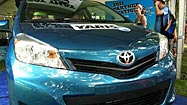 2012 Toyota Yaris debuts at Lollapalooza
