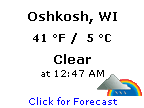 Click for Oshkosh, Wisconsin Forecast
