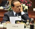 Italian Prime Minister Silvio Berlusconi during the meeting of Heads of State of the Euro area Oct. 23, 2011.