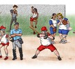 Corporate Softball Team Behavior