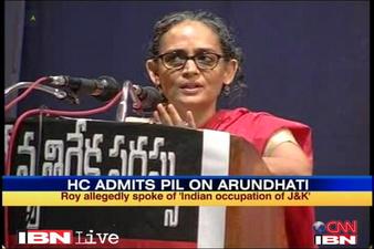 PIL against Arundhati for her anti-India remarks