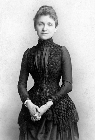 Ella Weed ca. 1885, Credit: Knowlton /  Barnard College Archives