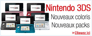 Nintendo 3DS : nouveaux coloris, nouveaux packs