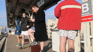 Strip down for CTA's no-pants ride Sunday