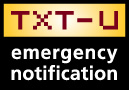 Txt-U emergency notification