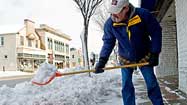 Pictures: Hazards of winter weather