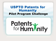 The Patents for Humanity Challenge encourages those with patented technology to address humanitarian needs.