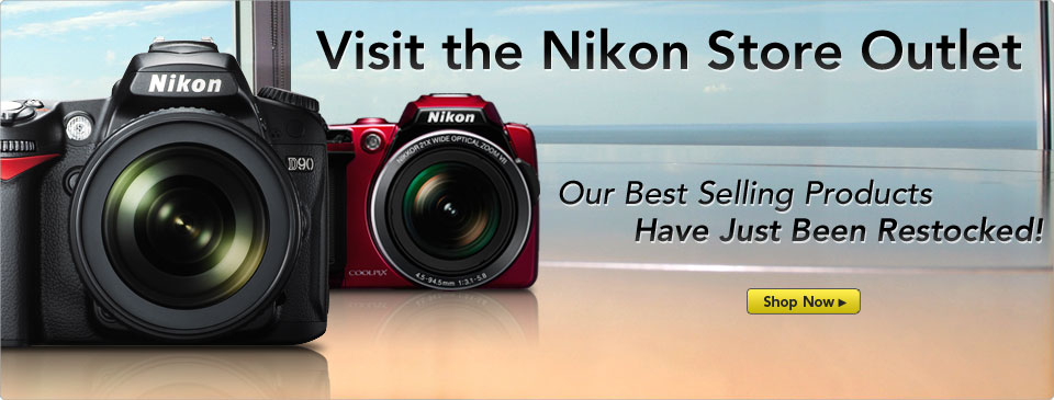 Visit the Nikon Store Outlet - Our best selling products have just been restocked!
