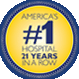America's #1 Hospital 21 Years in a Row
