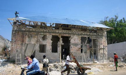 Rebulding in Mogadishu