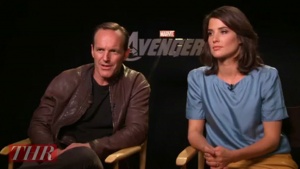 Behind the Scenes of 'The Avengers' with Clark Gregg  and Cobie Smulders