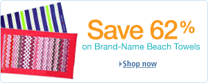 Save 56% on Beach Towels