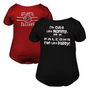 Gerber Atlanta Falcons Infant Cute Fan 2-Pack Onesie Set - Black/Red