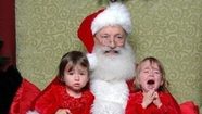 Reader photos: Scared of Santa