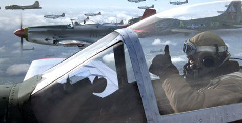 Musician Ne-Yo takes part in an aerial dogfight that George Lucas couldn't wait to bring to the screen.
