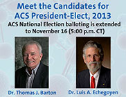ACS President-Elect 2013