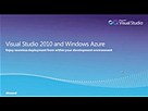 Visual Studio 2010 y Windows Azure: disfruta de una implementaci...