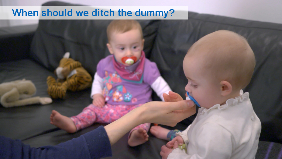 When should we ditch the dummy? (9 to 12 months)