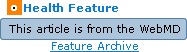 Feature Archive