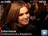 Confessions of a Shopaholic -- Footage from the pink carpet premiere in Leicester Square of Touchstone Picture's Confessions of a Shopaholic. 
