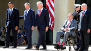 George W. Bush Presidential Center is dedicated in Dallas