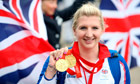 Great Britain's double gold medalist Rebecca Adlington