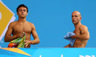Tom Daley and Pete Waterfield