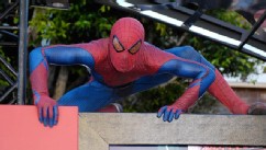 PHOTO: Performer dressed as Spider-Man