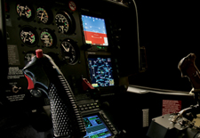 206L4 Cockpit view