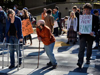 UC Santa Cruz Students and Workers Rally for Health Care Justice