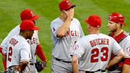 Angels can't hit their way out of a tailspin, lose to Houston, 3-1