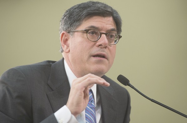 Treasury Secretary Jacob J. Lew testifies on the 2014 budget during a hearing in Washington in April.