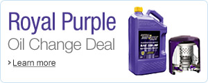 Royal Purple Ultimate Oil Change Deal