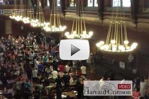 Harvard Freshmen Cheer Dining Hall Workers Who Came To Work Despite Dangers