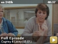 Cagney & Lacey: Season 5: Episode 1 -- Cagney and Lacey investigate the beating of a teenage hooker.
