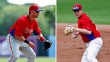 Michael Young, Cody Asche 