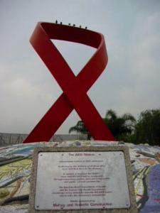 Gugu Dlamini red ribbon memorial