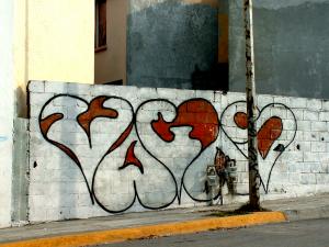 heart graffitti 