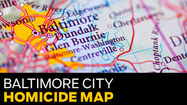 Interactive map: Baltimore City homicides