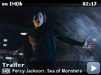Percy Jackson: Sea of Monsters -- Percy Jackson, accompanied by his friends Annabeth Chase, Clarisse La Rue and Tyson, his half brother, goes on a journey to the Sea of Monsters to retrieve the Golden Fleece and save Camp Half-Blood.