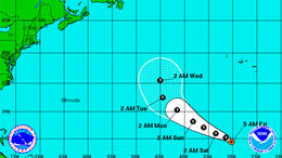 Humberto Expected to Weaken to Tropical Storm