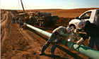 North Dakota gas pipeline