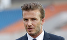 David Beckham supports winter World Cup in Qatar - video