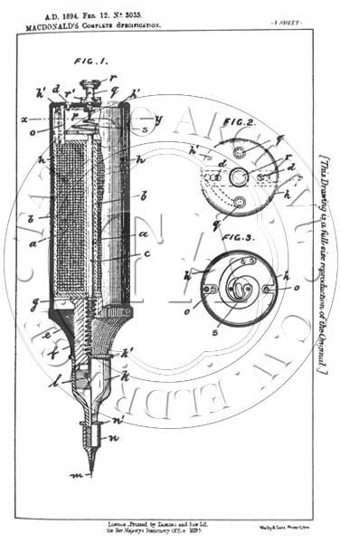 Macdonald Patent