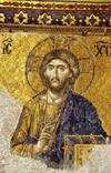 Jesus Christ: detail of the Deesis Mosaic, from the Hagia Sophia in Istanbul, Turkey [Adam Woolfitt/Corbis] 