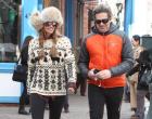 
51290120 Model Elle Macpherson and her husband Jeffrey Soffer aren't letting a $100 million wrongful death lawsuit ruin their good times in Aspen, Colorado, as the pair were pictured with big smiles on a stroll on December 19, 2013. Soffer is being sued for $100 million for piloting a helicopter that crashed in the Bahamas in November of 2012, in which Lance Valdez, a prominent tax attorney, died. The widow of the victim accused Soffer of "recklessly flying and controlling" the helicopter "without a valid helicopter pilot's license." Soffer was licensed to fly fixed-wing aircraft, but not helicopters. The lawsuit also claims Soffer conspired with other passengers to conceal the fact that he was flying. Soffer, owner of Miami's famed Fontainbleau Hotel, is also being accused of "inducing" Valdez's widow "to accept $2 million in insurance proceeds" for the "primary purpose of avoiding his own personal liability." Elle MacPherson is named in the lawsuit as allegedly helping Soffer obtain a letter of indemnity from the Va FameFlynet, Inc - Beverly Hills, CA, USA - +1 (818) 307-4813